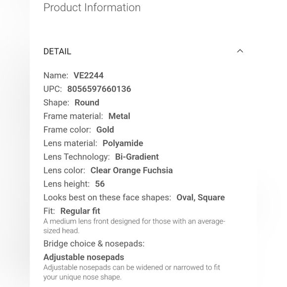 Versace Sunglasses - Picture 5 of 5